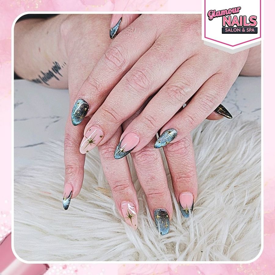 winter nails at Glamour Nails Salon & Spa